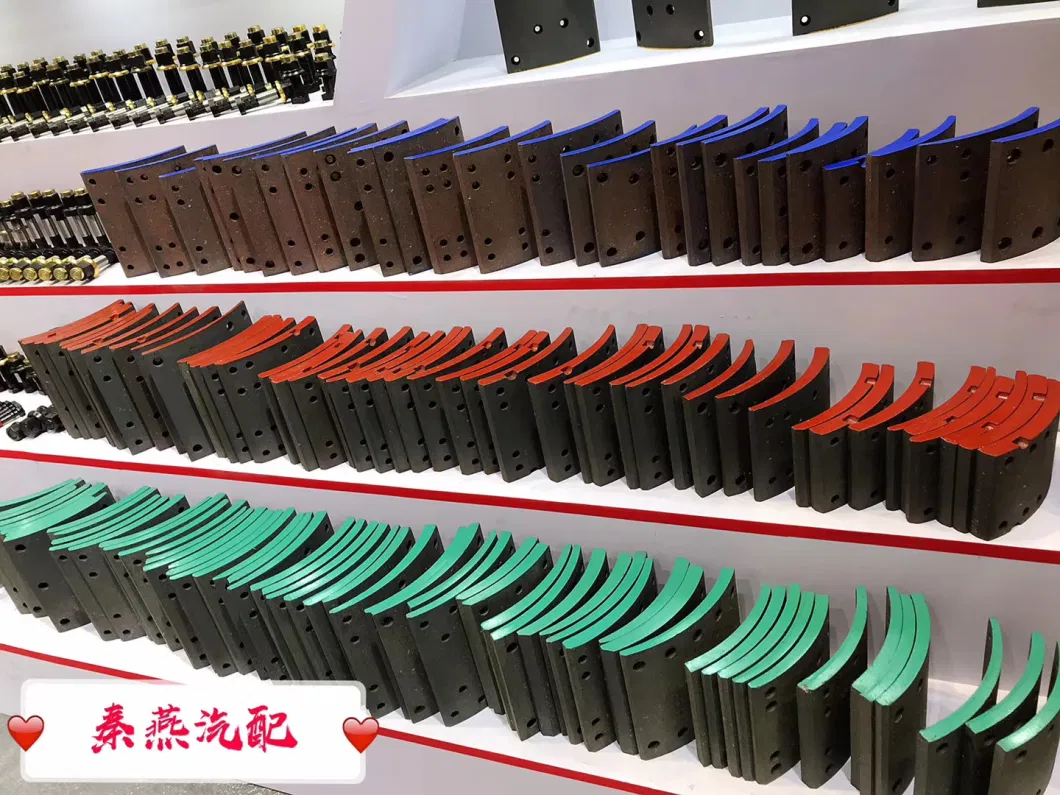 Rubber Resin Hot Sales HOWO Brake Linings